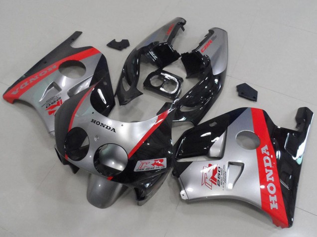 1990-1998 Honda CBR250RR MC22 Motorcycle Fairings - Silver Red Glossy Black Canada