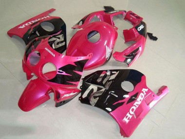 1990-1998 Honda CBR250RR MC22 Motorcycle Fairing - Pink Glossy Black Canada