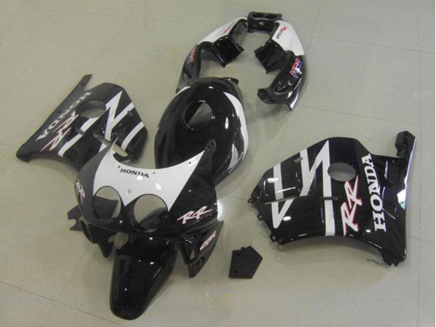 1990-1998 Honda CBR250RR MC22 Motorcycle Fairings - Glossy Black White Canada