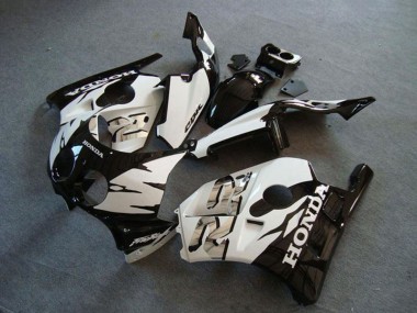 1990-1998 Honda CBR250RR MC22 Motorcycle Fairing - White Glossy Black Canada