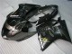 1996-2007 Honda CBR1100XX Blackbird Motorcycle Fairings - Glossy Black Silver Flame Canada