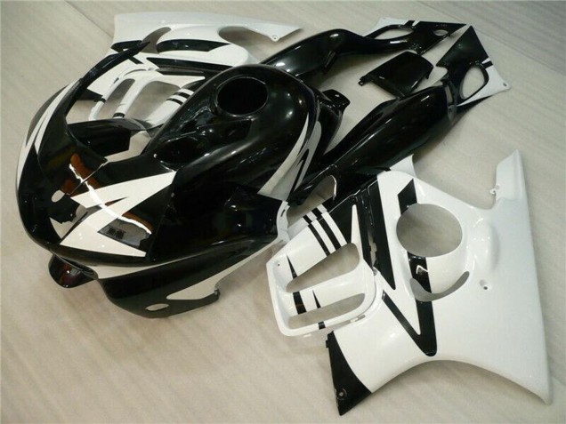 1995-1996 Honda CBR600 F3 Motorcycle Fairings - White Glossy Black Canada