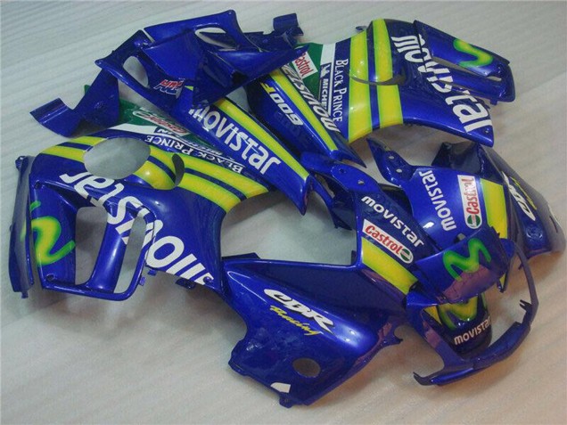 1995-1996 Honda CBR600 F3 Motorcycle Fairings - Blue Green Yellow MoviStar Red Castrol Canada