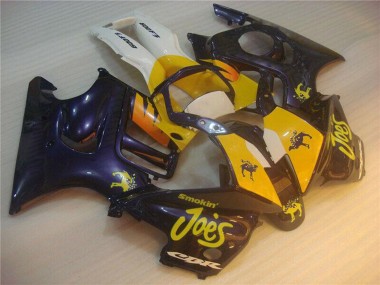 1995-1996 Honda CBR600 F3 Motorcycle Fairings - Blue Yellow Joes Canada