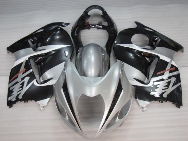 1996-2007 Suzuki GSXR 1300 Hayabusa Motorcycle Fairings - Silver Black Canada