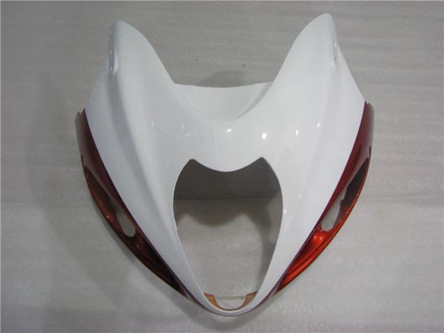 1996-2007 Suzuki GSXR 1300 Hayabusa Motorcycle Fairings - White Orange Black Canada