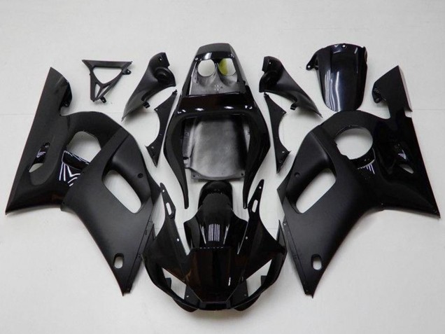 1998-2002 Yamaha YZF R6 Motorcycle Fairings - Glossy Black Matte Black Canada