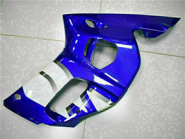 1998-2002 Yamaha YZF R6 Motorcycle Fairings - Blue White Canada