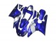 2000-2001 Yamaha YZF R1 Motorcycle Fairing - Blue White Canada