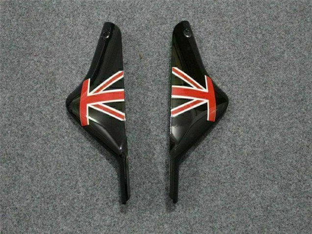 2000-2002 Kawasaki ZX6R Motorcycle Fairings - White Red Yellow Green Glossy Black Star EuroBet Canada