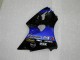 2000-2002 Kawasaki ZX6R Motorcycle Fairings - Blue Glossy Black Elf Bridgestone Canada