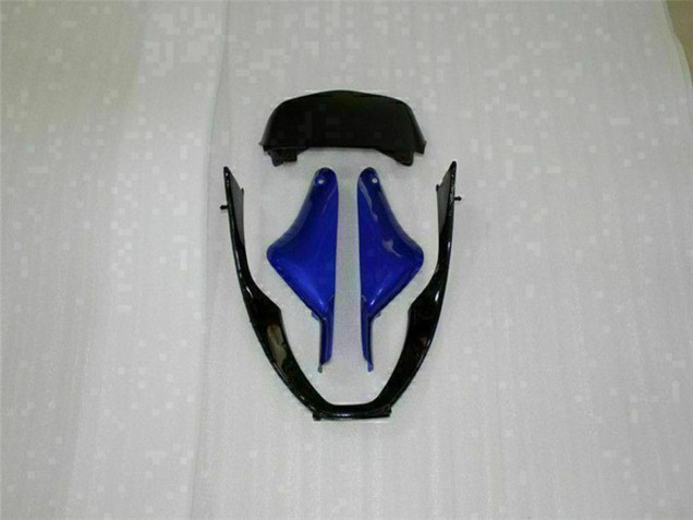 2000-2002 Kawasaki ZX6R Motorcycle Fairings - Blue Glossy Black Elf Bridgestone Canada