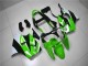 2000-2002 Kawasaki ZX6R Motorcycle Fairing Kits - Green White Black Canada