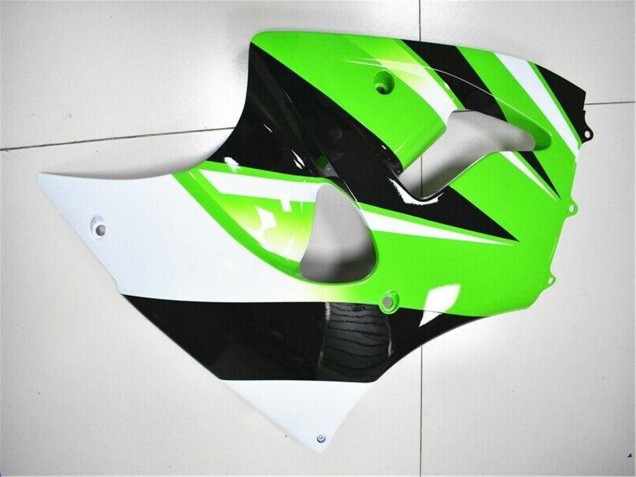 2000-2002 Kawasaki ZX6R Motorcycle Fairing Kits - Green White Black Canada