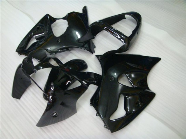 2000-2002 Kawasaki ZX6R Motorcycle Fairings - Glossy Black Canada