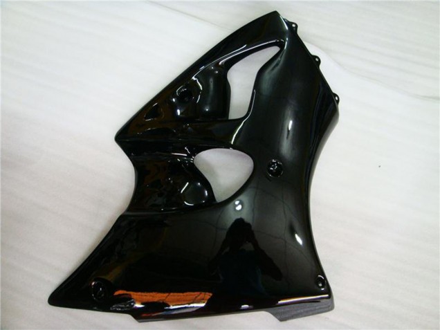 2000-2002 Kawasaki ZX6R Motorcycle Fairings - Glossy Black Canada
