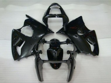 2000-2002 Kawasaki ZX6R Motorcycle Fairings - Glossy Black Canada