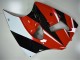2000-2002 Kawasaki ZX6R Motorcycle Fairings - White Red Glossy Black Canada