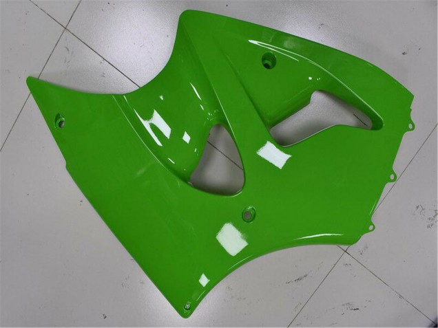 2000-2002 Kawasaki ZX6R Motorcycle Fairings - Green Black Canada