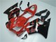 2001-2003 Honda CBR600 F4i Bike Fairings - Red Glossy Black Canada