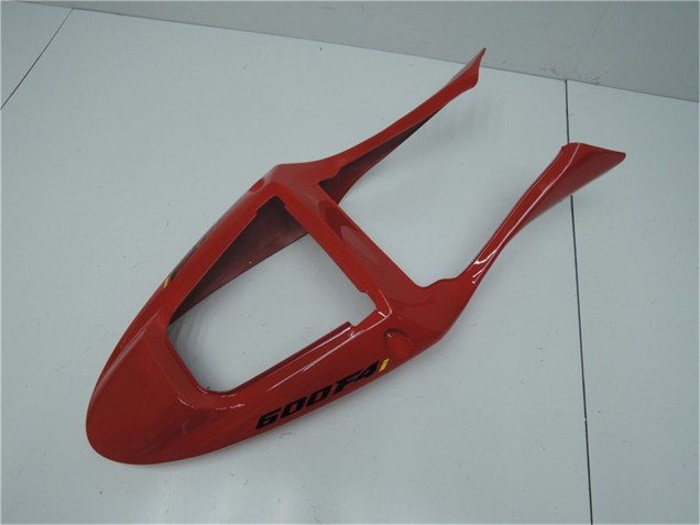 2001-2003 Honda CBR600 F4i Bike Fairings - Red Glossy Black Canada