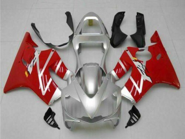 2001-2003 Honda CBR600 F4i Motorcycle Fairings Kits - Silver Red Canada