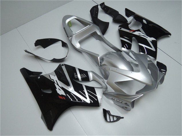 2001-2003 Honda CBR600 F4i Motorcycle Fairing - Silver Glossy Black Canada