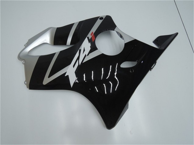 2001-2003 Honda CBR600 F4i Motorcycle Fairing - Silver Glossy Black Canada