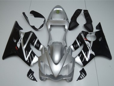 2001-2003 Honda CBR600 F4i Motorcycle Fairing - Silver Glossy Black Canada