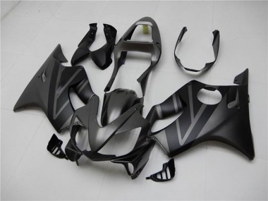2001-2003 Honda CBR600 F4i Motorcycle Fairing Kits - Matte Black Grey Canada
