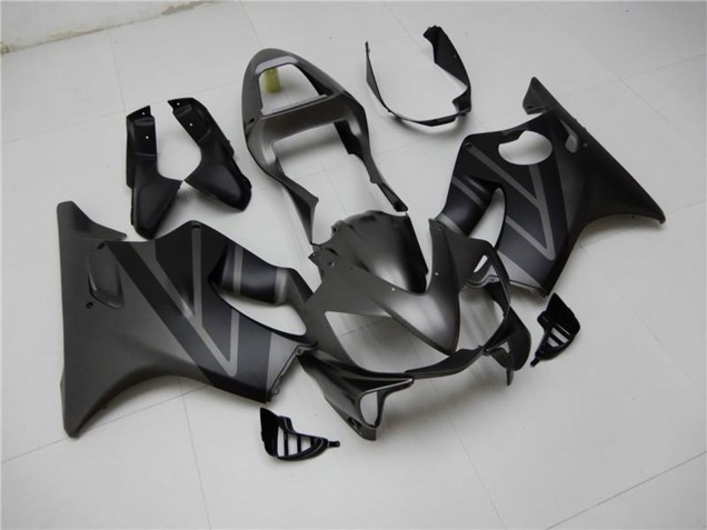 2001-2003 Honda CBR600 F4i Motorcycle Fairing Kits - Matte Black Grey Canada