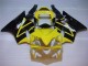 2001-2003 Honda CBR600 F4i Motorcycle Fairing - Yellow Glossy Black Canada