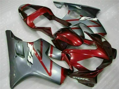 2001-2003 Honda CBR600 F4i Motorcycle Fairing Kits - Silver Red Canada