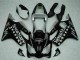 2001-2003 Honda CBR600 F4i Motorcycle Fairings - Glossy Black Silver SevenStars Canada