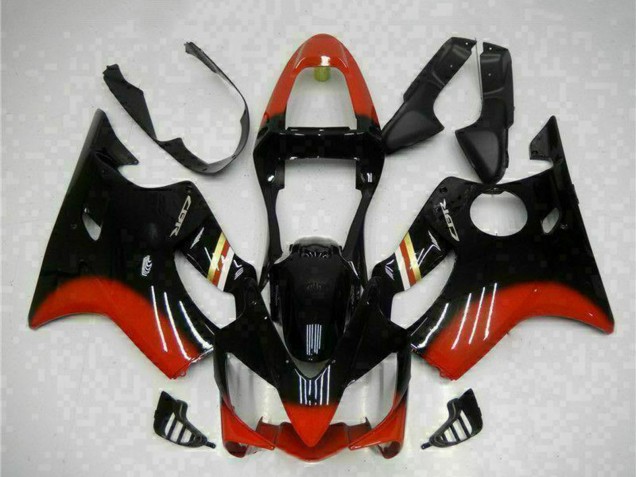 2001-2003 Honda CBR600 F4i Motorcycle Fairing Kits - Red Glossy Black Canada