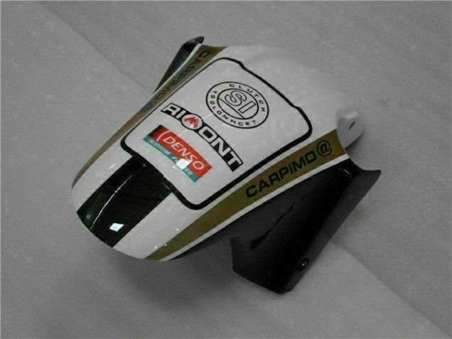 2001-2003 Honda CBR600 F4i Motorcycle Fairings - White Yellow Glossy Black Playboy Canada