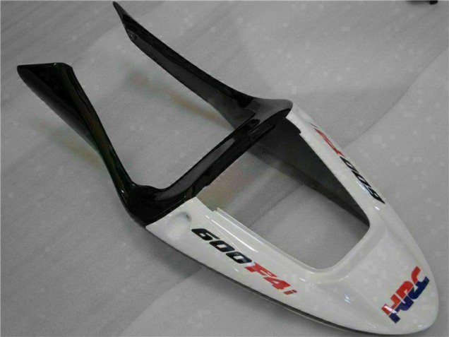 2001-2003 Honda CBR600 F4i Motorcycle Fairings - White Yellow Glossy Black Playboy Canada