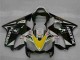 2001-2003 Honda CBR600 F4i Motorcycle Fairings - White Yellow Glossy Black Playboy Canada