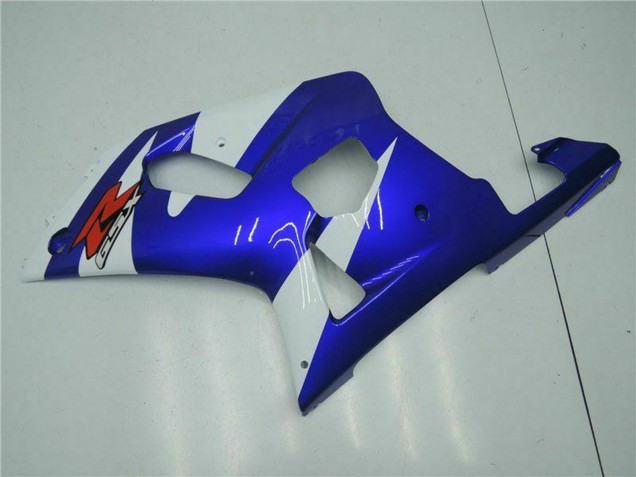 2001-2003 Suzuki GSXR 600/750 Motorcycle Fairings - White Blue Black Canada