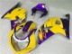 2001-2003 Suzuki GSXR 600/750 Motorcycle Fairings - Yellow Purple Canada