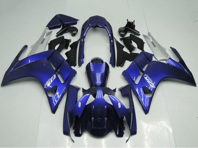 2001-2006 Yamaha FJR1300 Motorcycle Fairing - Blue Silver Canada
