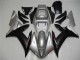2002-2003 Yamaha YZF R1 Motorcycle Fairings - Silver Matte Black Canada