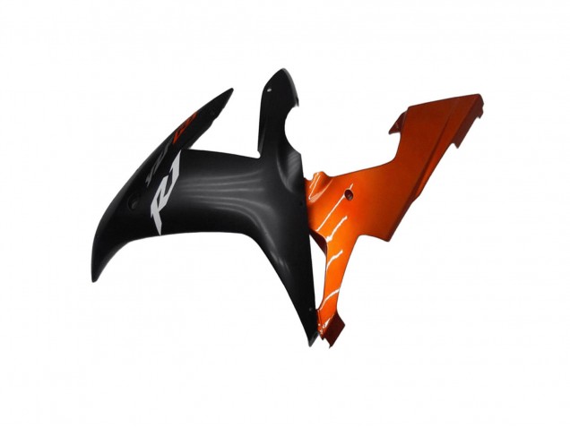 2002-2003 Yamaha YZF R1 Motorcycle Fairings - Orange Matte Black Canada