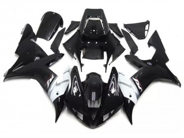 2002-2003 Yamaha YZF R1 Motorcycle Fairings - Glossy Black White Silver Canada