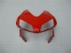 2003-2004 Honda CBR600RR Motorcycle Fairings - Red Glossy Black OEM Style Canada