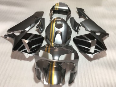 2003-2004 Honda CBR600RR Motorcycle Fairings - Silver Gold Glossy Black Canada