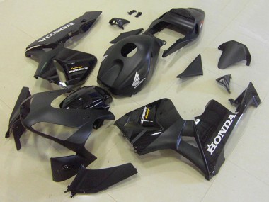 2003-2004 Honda CBR600RR Motorcycle Fairing Kits - Glossy Black Matte Black Canada