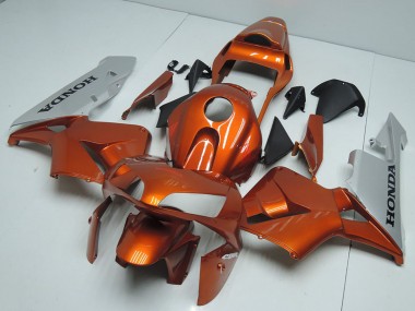 2003-2004 Honda CBR600RR Motorcycle Fairings - Silver Orange Canada