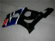 2003-2004 Suzuki GSXR 1000 Abs Motorcycle Fairings - White Blue Glossy Black Red Canada