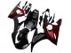 2003-2004 Yamaha YZF R6 Motorcycle Fairing Kits - Glossy Black Red Canada